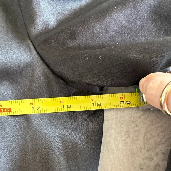 Dolce & Gabbana Vtg. Y2K black satin Bomber jacket embroidery Logo S - Picture 13 of 15